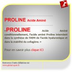 proline-acide-amine non essentiel